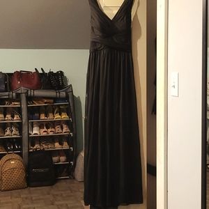 Black bridesmaid dress